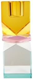 Alternative view of Kristal Mum Tutucu, Sarı/Pembe/Açık Nane, 11X4X4 Cm