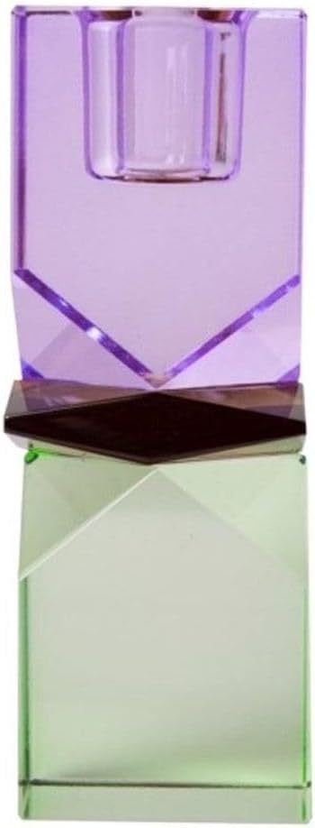 Alternative view of Kristal Mum Tutucu, Menekşe, Açık Kahverengi, Nane, 11X4X4 Cm