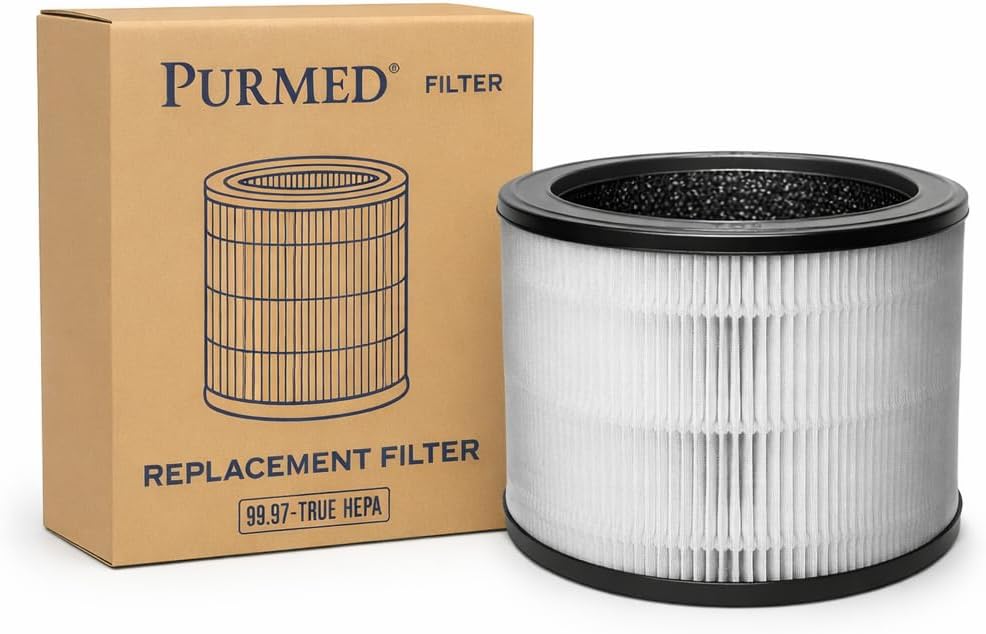 Alternative view of Zero Compact Uyumlu Filtre (O) – HEPA + Aktif Karbon Filtre | Hava Temizleyici Yedek Filtre | Alerjen, Koku ve Toz Giderici | Kompakt Uyumlu Set