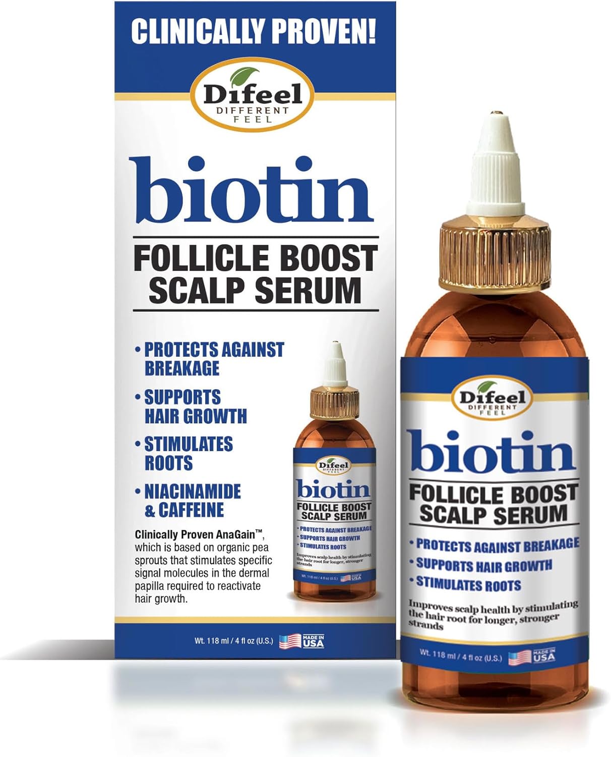 Difeel Biotin Saç Kökü Güçlendirici Saç Derisi Serumu 118ML, 21959051820
