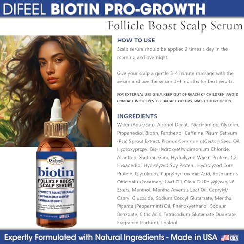 Alternative view of Difeel Biotin Saç Kökü Güçlendirici Saç Derisi Serumu 118ML, 21959051820