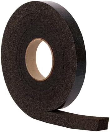 Kapılar ve Pencereler için Maksimum Mukavemet Genişleyen Köpük Conta, 0,5 inç x.5 inç x 20 ft., 1/2 İnç Kalınlığa Kadar Düzensiz Boşluklara Uyacak şekilde Genişler, Boyuta Göre Kesilmiş, Siyah,