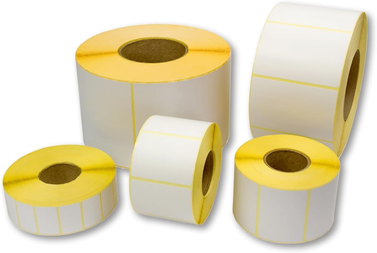 Alternative view of 50x25 mm Termal Etiket, Barkod/Adres/Kargo Termal Etiketleri, Zebra ve Diğer Yazıcılarla Uyumlu