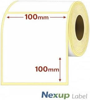 Alternative view of 100x100 mm Termal Etiket, Barkod/Adres/Kargo Termal Etiketleri, Zebra ve Diğer Yazıcılarla Uyumlu