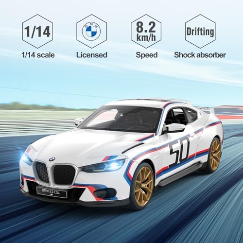 1:14 BMW 3.0 CSL Işıklı Uzaktan Kumandalı Araba