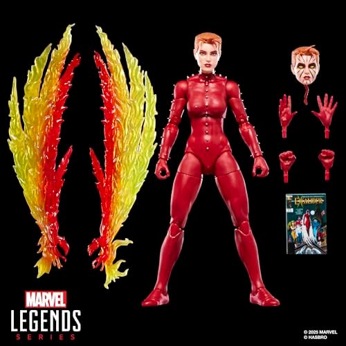 Alternative view of Hasbro Series Phoenix (Rachel Summers), (X-Men Comics) Aksiyon Figürü, Çizgi Roman Aksesuarlı