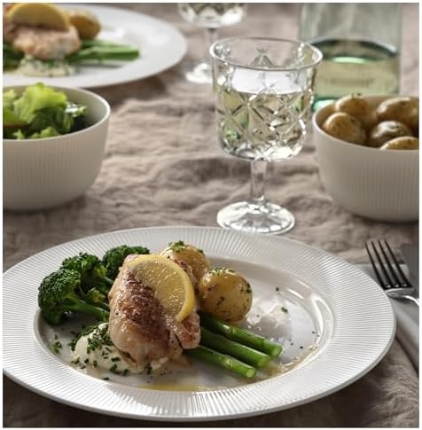 Alternative view of 2 Li Kase Seti Beyaz Renk 13 cm Zarif-Modern Salata,Yemek Kasesi