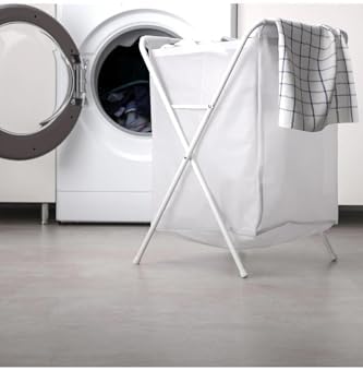 Alternative view of 50 Litre Beyaz,Katlanır, Çamaşır Sepeti Açılır Kapanır Pratik Kirli Sepeti 50 Lt U42X G43X Y60 cm
