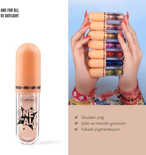 Callista One For All 01 Daylight Eyes & Lips & Cheeks Likit Göz Farı