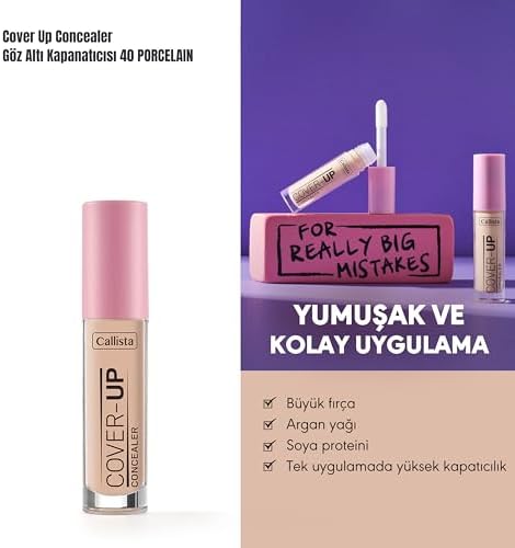 Alternative view of Callista Cover Up Concealer 40 Porcelain Göz Altı Kapatıcısı
