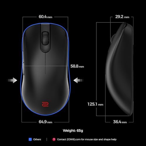 ZOWIE FK2-DW Orta boy 4K Simetrik Kablosuz E-spor Oyuncu Mouse