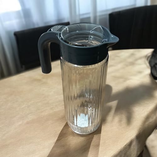 Alternative view of 1.5 Litre Cam Sürahi - Ergonomik Plastik Kapaklı, Şık ve Dayanıklı Tasarım, Bulaşık Makinesinde Yıkanabilir