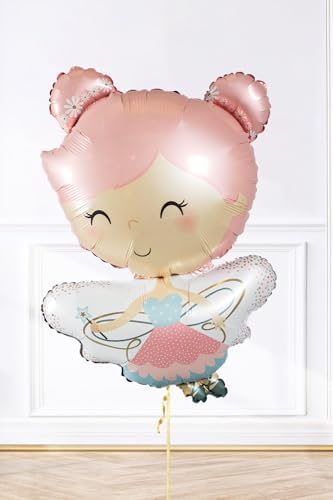 Alternative view of P.E.K. Pastel Renkler Kızı Folyo Balon Sevimli Kız Balon