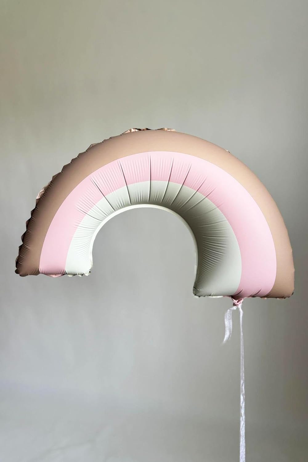 Alternative view of P.E.K. Retro Pembe Gökkuşağı Folyo Balon Retro Gökkuşağı Balon Büyük Boy