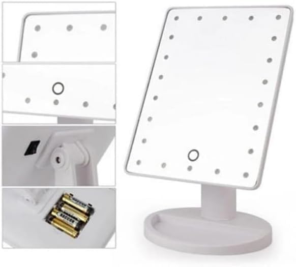 Alternative view of Dokunmatik Led Işıklı Pilli Masa Üstü Makyaj Aynası Makyaj Aynası Ledli
