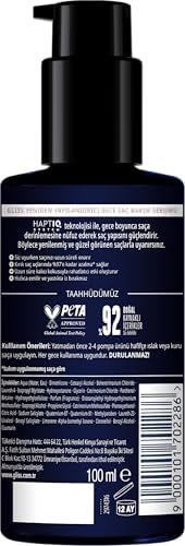 Gliss Night Elixir Yeniden Yapılandırıcı Gece Bakım Serumu, 100ml