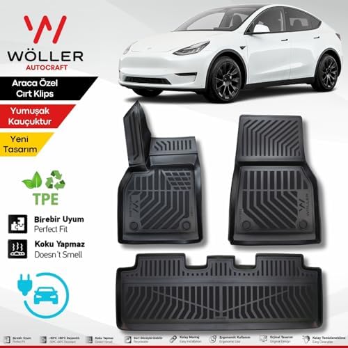 Alternative view of Wöller Model Y Paspas 2019 Sonrası 3d Havuzlu Paspas