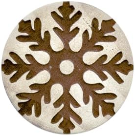 Alternative view of Ahşap Mobilya Kulp 3.8 Cm Kar Tanesi Desenli Çekmece Kulpu
