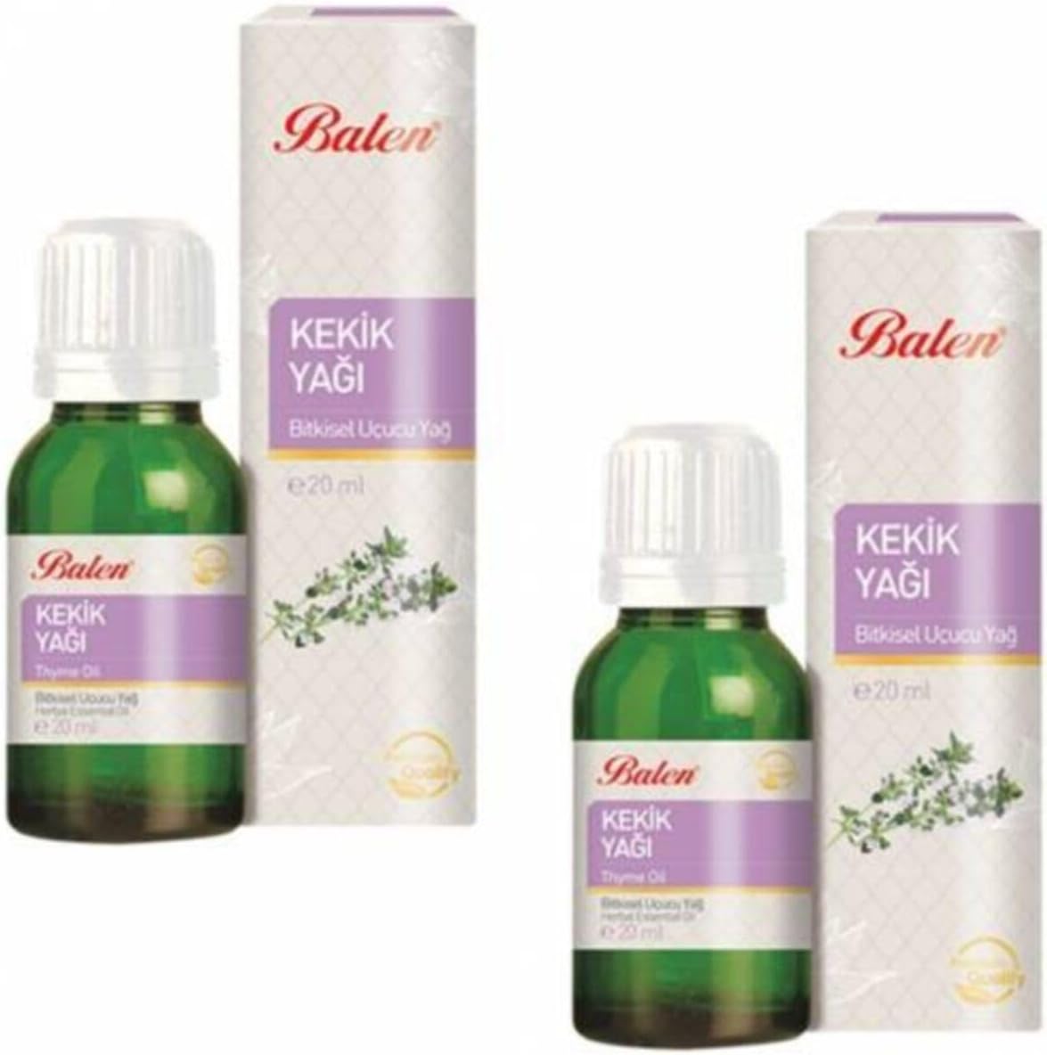 Alternative view of Balen 2 Kutu Kekik Yağı Doğal Bitkisel Uçucu Yağ 20 Ml X 2 Kkyğ