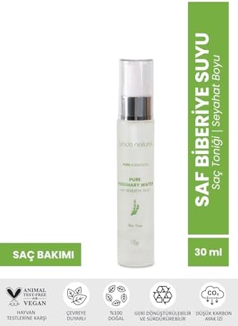 Alternative view of Bade Natural Biberiye Suyu Dökülme Karşıtı ve Saç Uzamasını Destekleyici Saç Toniği%100 Doğal ve Saf 30 ml