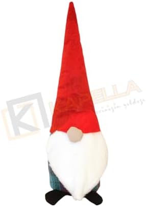 Alternative view of YILBAŞI NOEL BABA DEKORATİF BİBLO MAVİ YEŞİL BORDO EKOSE