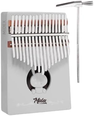 Alternative view of KLX-550-PAK Beyaz Renk Gerçek Ağaç Kalimba 17 Tuşlu Full Set