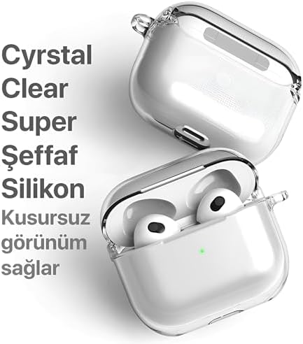 4. Nesil için (2024) Şeffaf Cyrstal Clear Ultra Berrak Kılıf (4. Nesil)