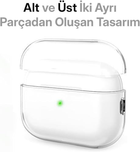 Alternative view of 4. Nesil için (2024) Şeffaf Cyrstal Clear Ultra Berrak Kılıf (4. Nesil)