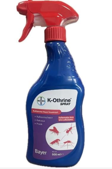 Bayer K-Othrine Genel Haşere İlacı, 1 Litre, Hazır Sprey