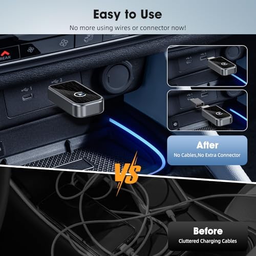 CarPlay ve Auto Kablosuz Multimedya Adaptörü CPS