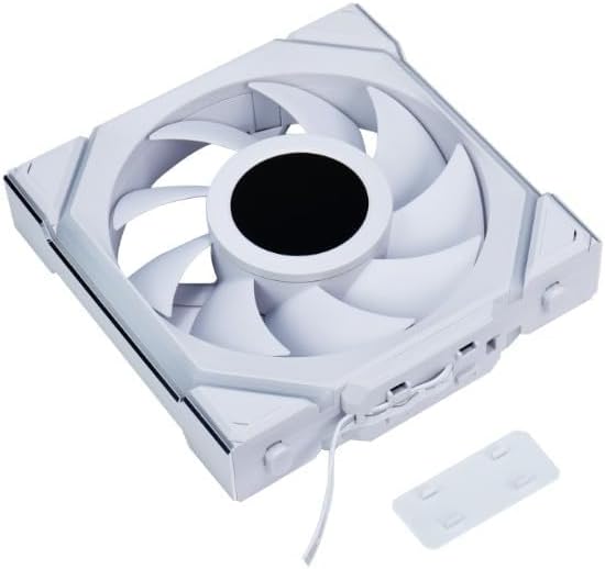 Alternative view of Li UNI FAN REVERSE SL WIRELESS LCD 1x120mm Beyaz Kasa Fanı (G99.12RSLLCD1W1W.00)