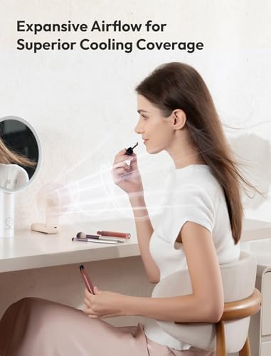 Alternative view of İnce Taşınabilir Fan, İnce El Fan, USB Şarj Edilebilir Mini Kişisel [24H Maksimum Soğutma Süresi], Seyahat için Akülü Küçük Katlanabilir Cep, Yaz, Kadınlar, Kızlar için Hediyeler -Bej