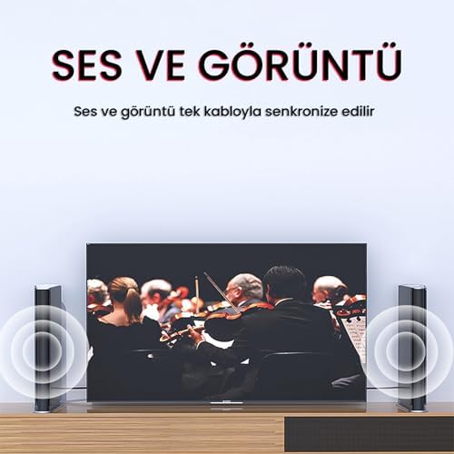 Alternative view of 4K 30Hz DisplayPort to HDMI Dönüştürücü Kablo 1.5 Metre