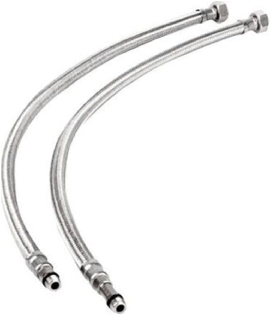 Batarya Hortum 3/8-M10 70 Cm Kısa Uç (2 Adet)