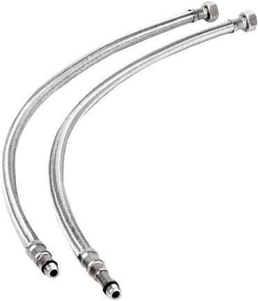 Batarya Hortum 3/8-M10 50 Cm Kısa Uç (2 Adet)