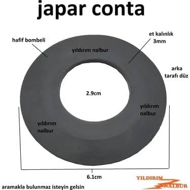 Alternative view of Gömme Rezervuar Boşaltma Conta Conta