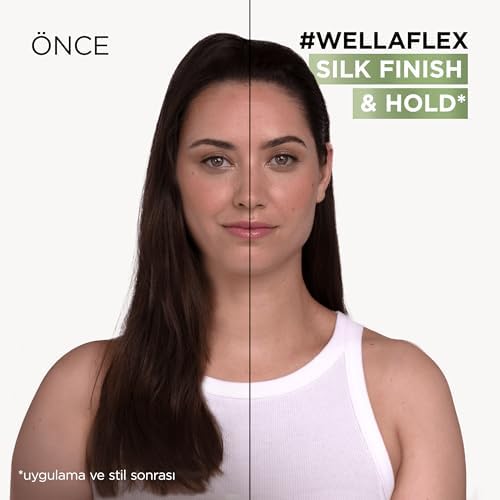 Wellaflex Silk Finish & Hold İpeksi Bitiş Ve Tutuş Sağlayan Saç Spreyi Ultra Strong Hold - 400 ml