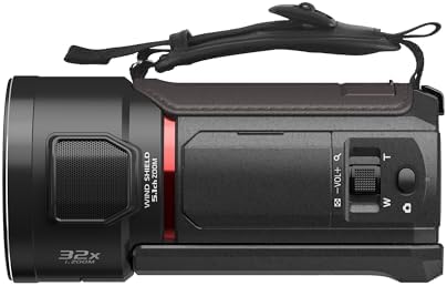 HC-VX3E-K 4K video kamera, 4K video (25p), 25 mm -F1.8 geniş açılı objektif, 24x optik zoom, Hybrid OIS+, HDR, zoom mikrofon, dokunmatik ekran, yaratıcı fonksiyonlar, siyah