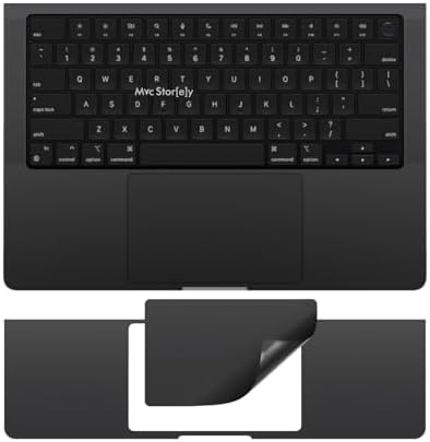 MacBook Pro 14.2 inç Touchpad Trackpad Koruyucu Uyumlu M1 M2 M3 M4 M5 Mat Ultra İnce Çizilme Önleyici Siyah