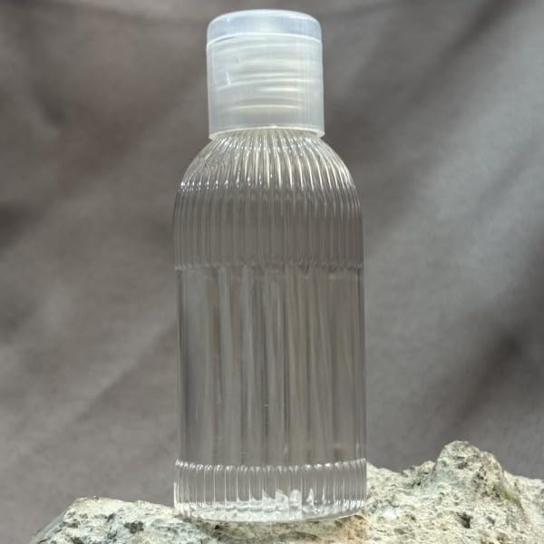 Alternative view of 100 Adet 50 ML Boş Plastik Şişe PRS24 Şeffaf Kapak