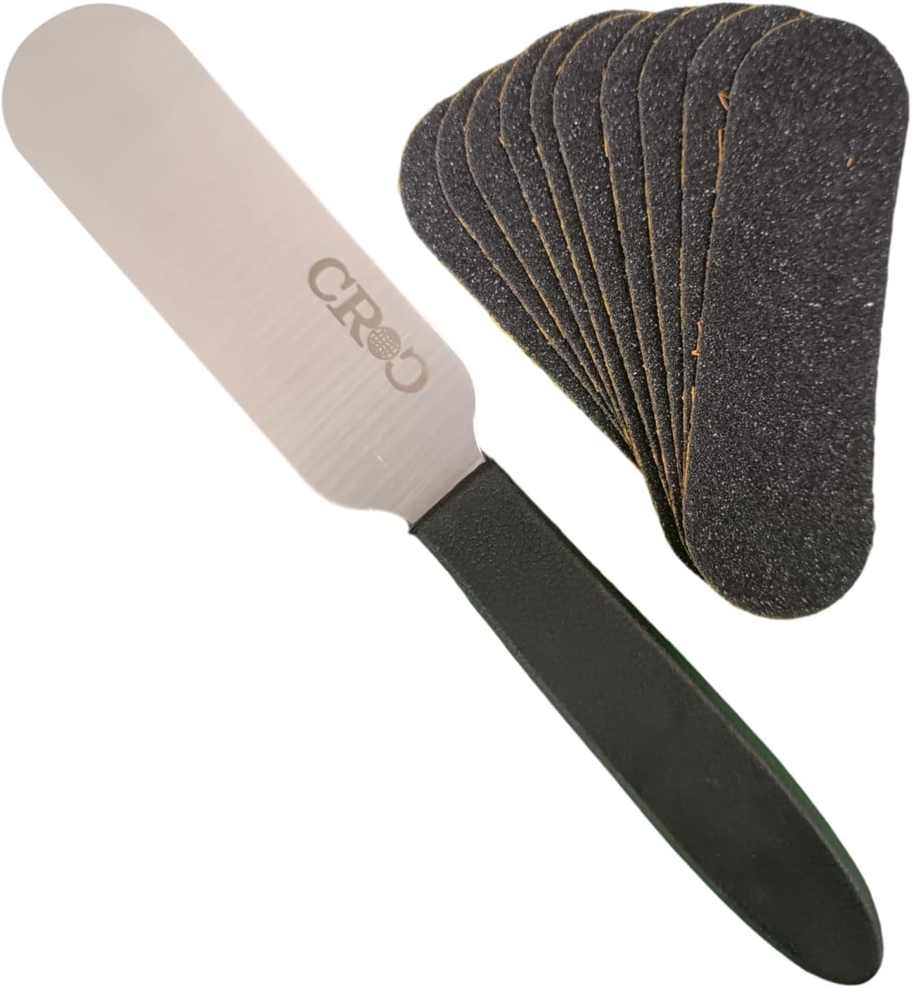 Alternative view of Croc Tp02 Yedekli Ayak Törpüsü Oval - Plastik Saplı Paslanmaz Çelik