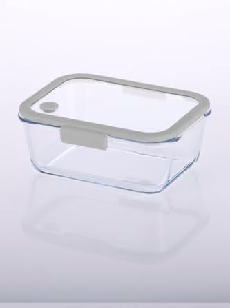 Fika Glace Vakumlu Cam Saklama Kabı 1900ML Gri