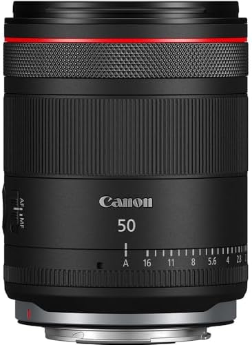 RF50mm f/1.4L VCM Kamera Lensi | Siyah