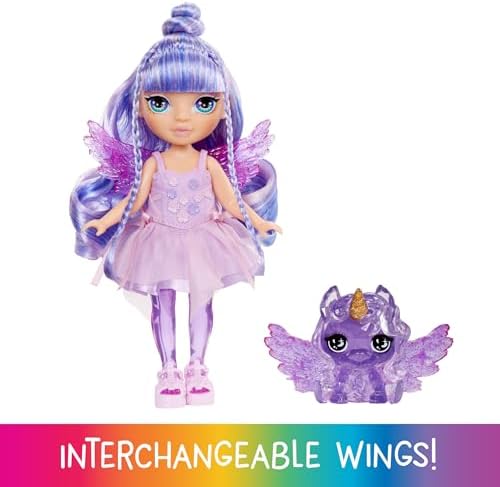 Alternative view of MGAE Entertainment RH Littles Gökkuşağı Perisi Bebekleri Amethyst Willow Oyuncak