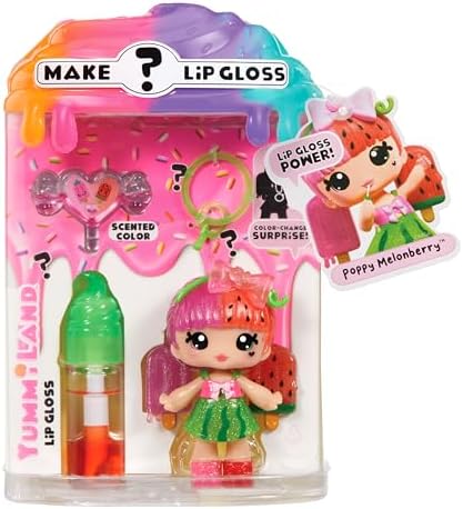 MGAE Yummiland Poppy Melonberry Bebeği ve Dudak Parlatıcısı - Gizemli Renk Serisi