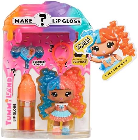 MGAE Yummiland Gwen Gummybear Bebeği ve Dudak Parlatıcısı - Gizemli Renk Serisi