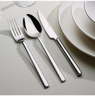 Alternative view of Nehir Dalyan Modeli Sade Günlük Yemek Takım Set 6 Adet Yemek Kaşık, Çatal Ve Bıçak Toplam 18 Parça