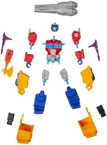 Transformers MixMashers Optimus özel kombine edilebilir Deluxe aksiyon figürü ve aksesuarları