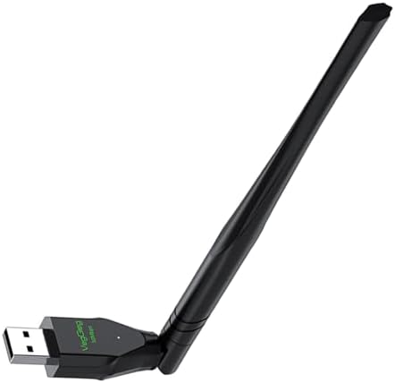 650 Mbps 2.4GHz/5GHz Dual Band Alıcı Verici USB WiFi Adaptör