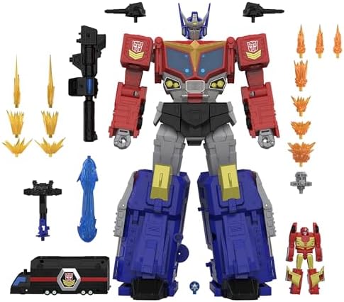 Alternative view of Transformers Primes Çağı Titan Sınıfı On Üç Yıldız Optimus, 15 inç Dönüştürme Aksiyon Figürü, 15+ Yaş için Oyuncaklar